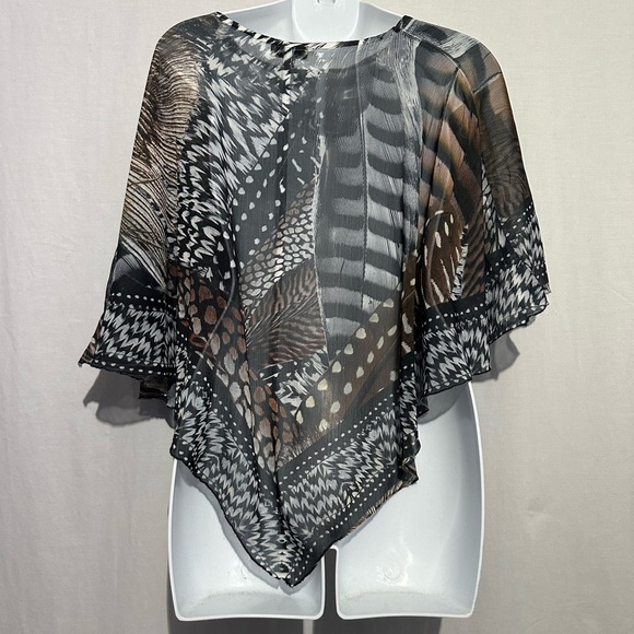 ONE WORLD Multicolor Patterned Blouse, PL - Picture 2 of 3